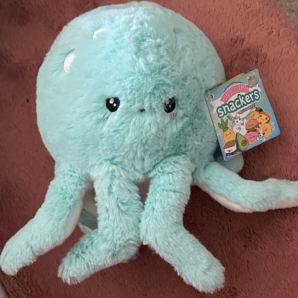 Aqua Plush Octopus from BODEGA BAY